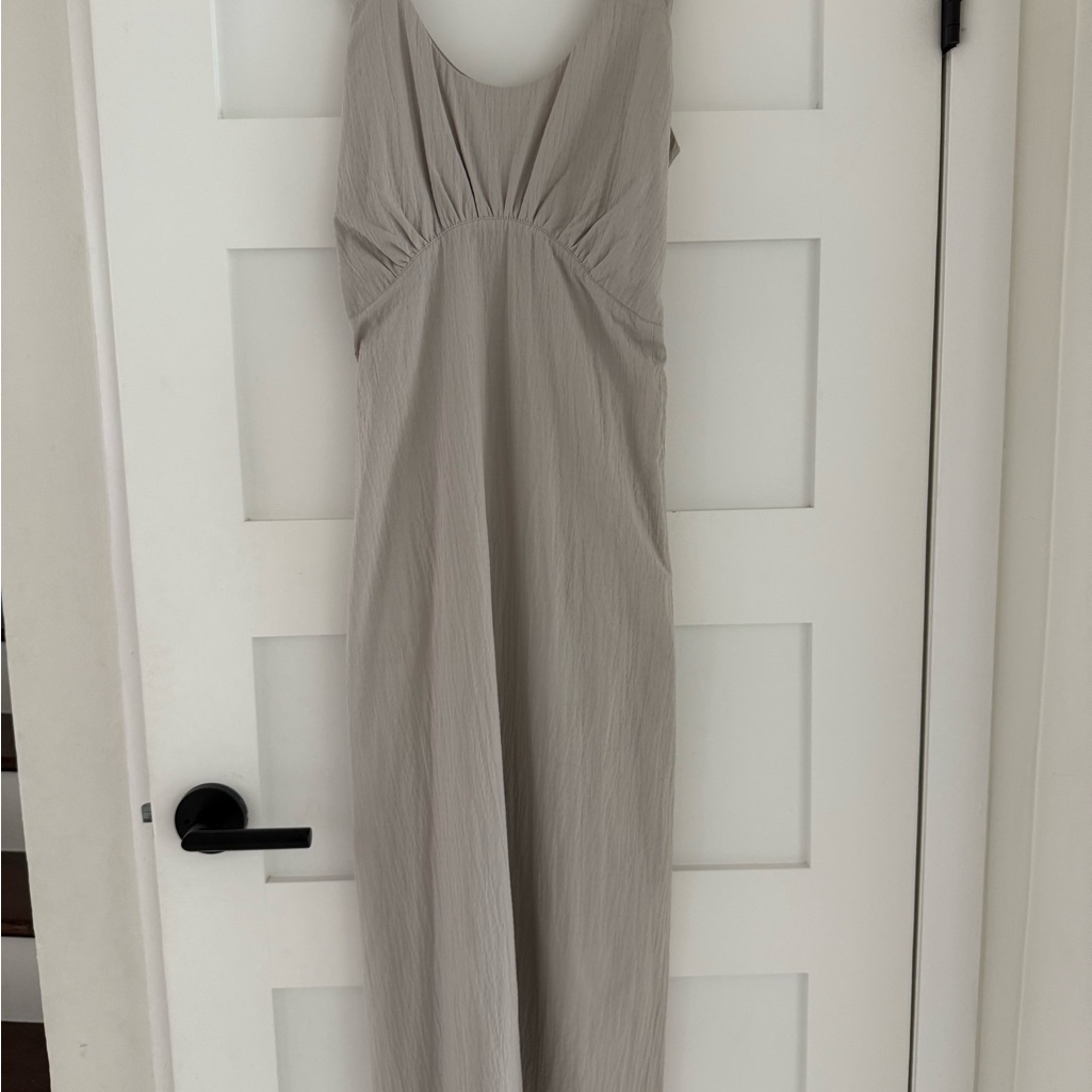 Ilana Kohn Crowley Midi Dress In Oyster